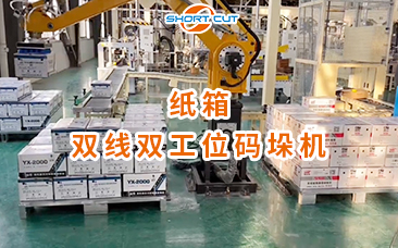 紙箱雙線雙工位碼垛機